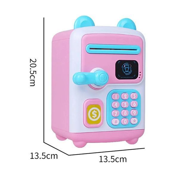 Электронная копилка-сейф с кодовым замком Face Recognition Money BOX 00016511 фото
