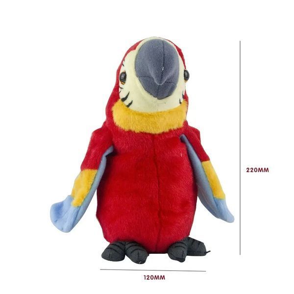 Интерактивная игрушка электронный говорящий Попугай Parrot Talking 00016410 фото