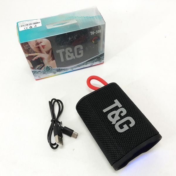 Bluetooth-колонка TG396. Колір: чорний 00017458 фото