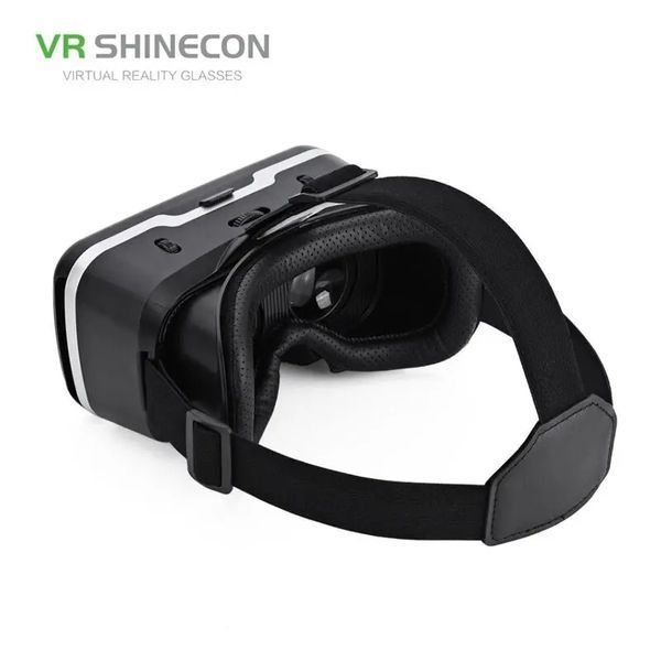 Очки 3D виртуальной реальности ТРМ VR SHINECON c пультом и поддержкой экранов от от 4 до 6 дюймов Черный 00024342 фото