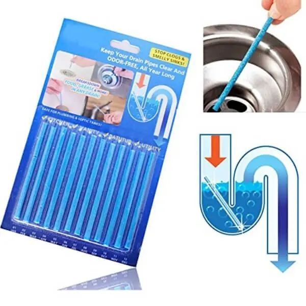 Палочки от засора слива раковины и канализации Sani Sticks 00013733 фото