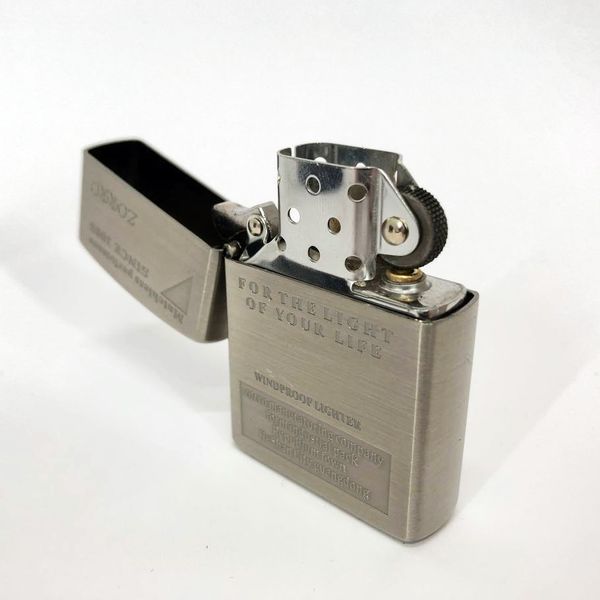 Запальничка бензинова Zorro HL-283, запальнички в подарункових коробках, запальничка на день народження. 00023341 фото