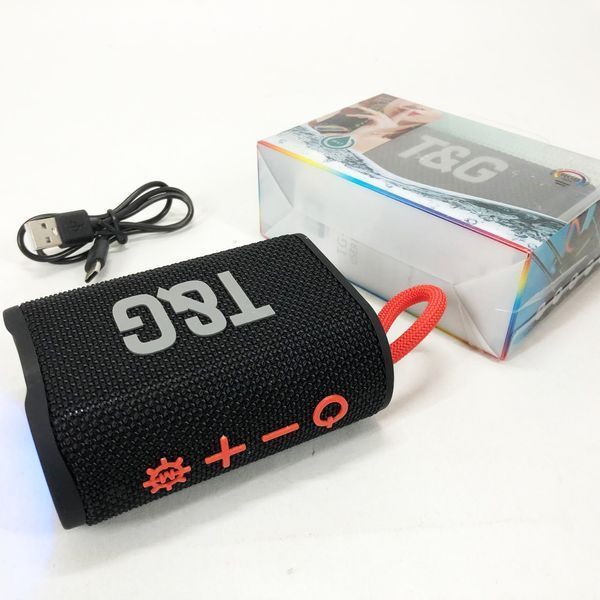 Bluetooth-колонка TG396. Колір: чорний 00017458 фото