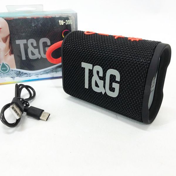 Bluetooth-колонка TG396. Колір: чорний 00017458 фото