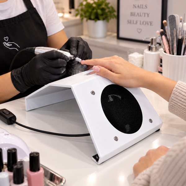 Манікюрна витяжка Beauty Nail FX-58 100 Вт + пилозбірник / Настільна витяжка з регулятором потужності 2010153 фото