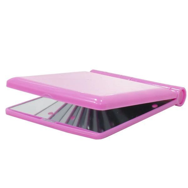 Дзеркало косметичне Travel Mirror Pink з LED підсвічуванням на 8 світлодіодів 00015588 фото
