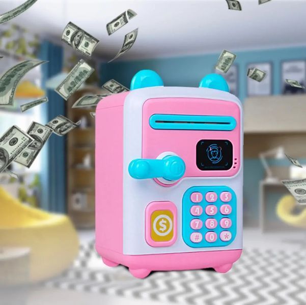 Электронная копилка-сейф с кодовым замком Face Recognition Money BOX 00016511 фото