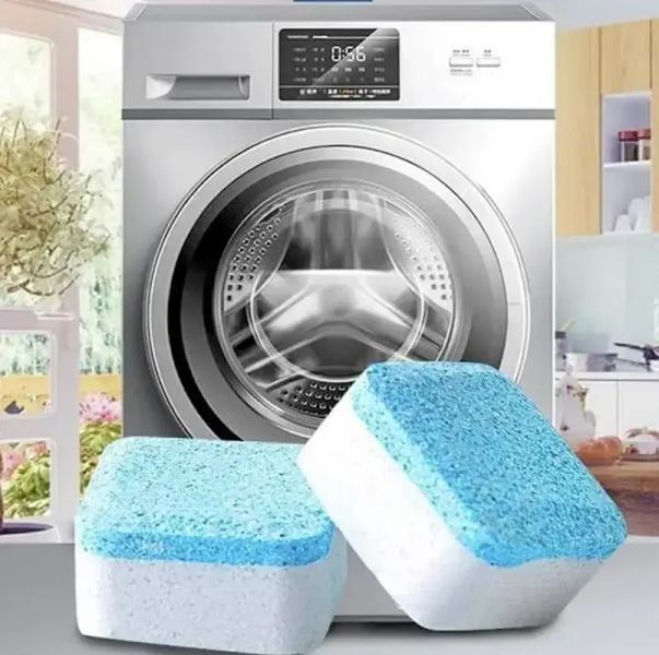 Антибактеріальний засіб очищення пральних машин Washing mashine cleaner №2 у шипучих таблетках 00014117 фото