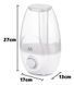 Ультразвуковой увлажнитель воздуха на 2.1 л с регулятором Ultrasonic Humidifier HD-2107 00018558 фото 7