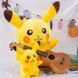 Яркая милая игрушка-подушка Пикачу 45 см Желтая 00016392 фото 8