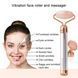 Массажер ролик электрический для лица Facial Roller Massager. Цвет: бежевый 00014448 фото 18