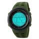Часы наручные мужские SKMEI 1167AG ARMY GREEN, брендовые мужские часы. Цвет: зеленый 00022135 фото 3