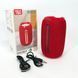 Портативна Bluetooth-колонка TG653 USB з ремінцем, потужна переносна акустична колонка. Колір: червоний 00017234 фото 11