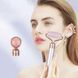 Массажер ролик электрический для лица Facial Roller Massager. Цвет: бежевый 00014448 фото 6