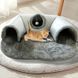 Игровой туннельный коврик Интерактивная игрушка игровой домик 2 в 1 Cat Bed 00021959 фото 3