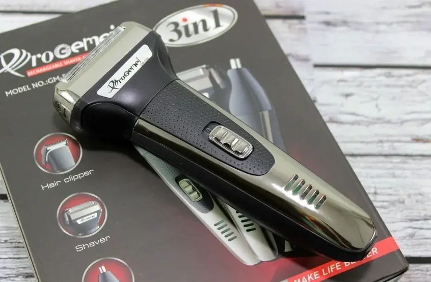 Машинка для стрижки триммер бритва Gemei GM-598 3 в 1 00021685 фото