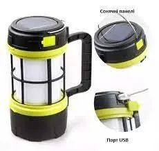 Фонарь лампа подвесной кемпинг Camping Lantern F-910-B аккумуляторный 00023612 фото