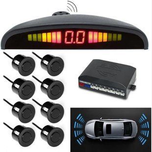 Парктроник (парковочный радар) Assistant Parking Sensor, 8 черных датчиков 00017035 фото