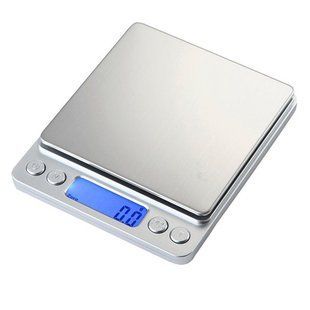 Ваги ювелірні електронні Domotec MS-1729A з 2-ма чашами 3000 грам, Точні ваги для прикрас 00020294 фото