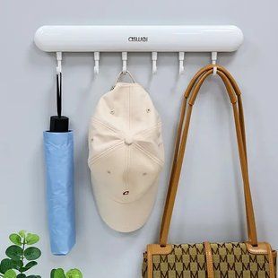 Універсальна настінна вішалка з гачками Towel hook LY-839 00012927 фото