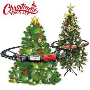 Рождественский поезд на елку Christmas Train Set 00024800 фото