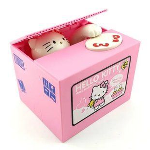 Интерактивная копилка Hello Kitty Piggy Banк розовый 00016675 фото