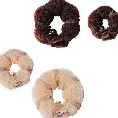 Валики на кнопках для создания объёмной причёски "Hot buns" 00021462 фото