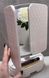 Косметическое тройное зеркало с подсветкой от USB, Зеркало для макияжа сенсорное с подставкой TPSP 00015589 фото 5