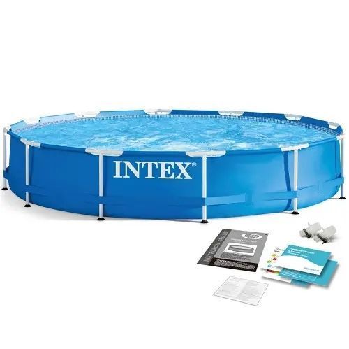 Каркасний басейн Intex 28210 (366х76 см) адаптер для зливу води 00013716 фото