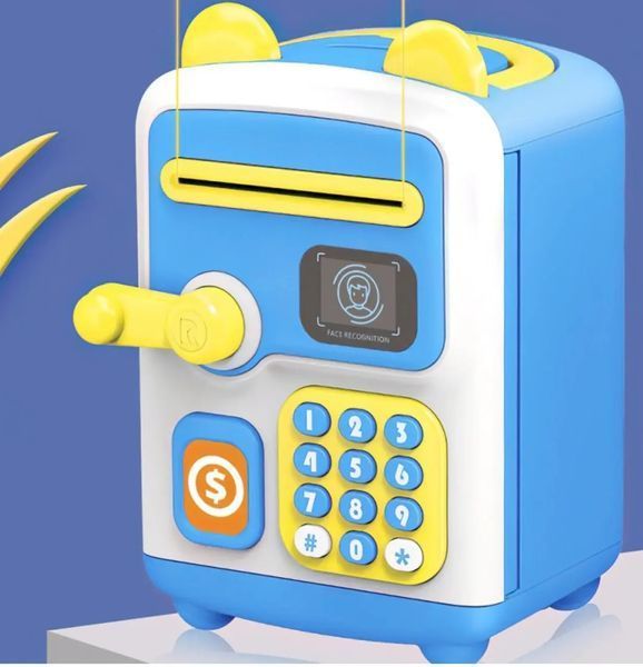 Электронная копилка-сейф с кодовым замком Face Recognition Money BOX 00016512 фото