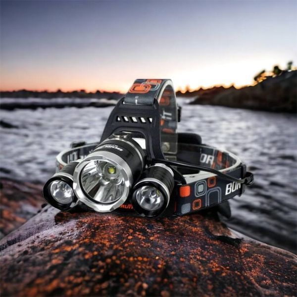 Фонарь Police 3000-T6+2XPE (2х18650, 5 режимов, Zoom, 1500 люмен), Налобный фонарь с линзой 00022887 фото