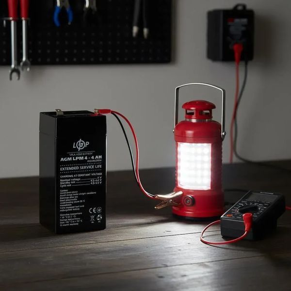 Акумуляторна батарея, 4V, 4Ah, BATTERY / Свинцево-кислотний акумулятор sp1916 фото