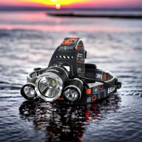 Фонарь Police 3000-T6+2XPE (2х18650, 5 режимов, Zoom, 1500 люмен), Налобный фонарь с линзой 00022887 фото