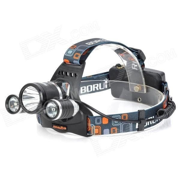 Фонарь Police 3000-T6+2XPE (2х18650, 5 режимов, Zoom, 1500 люмен), Налобный фонарь с линзой 00022887 фото