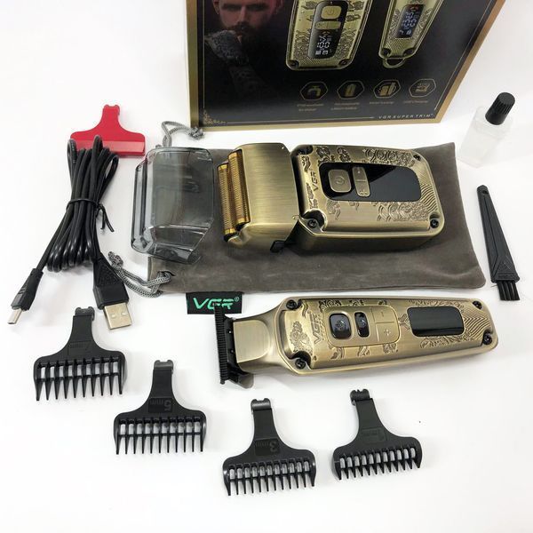 Машинка для стрижки та гоління VGR V-641, Бездротова електробритва, Машинка для стрижки голови 00015149 фото