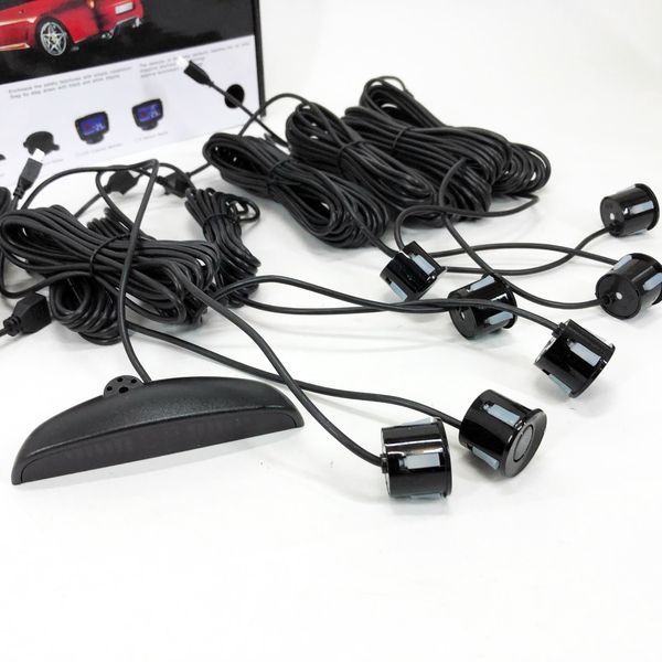 Парктроник (парковочный радар) Assistant Parking Sensor, 8 черных датчиков 00017035 фото
