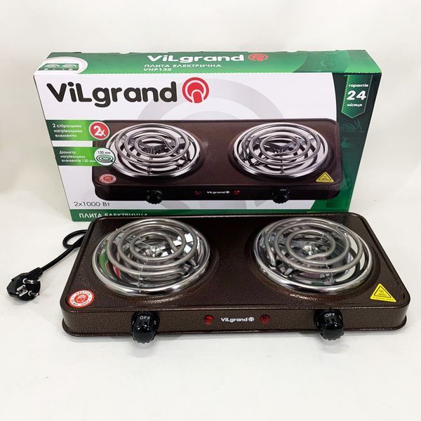 Настольная плита ViLgrand VHP132. Цвет: коричневый 00019448 фото