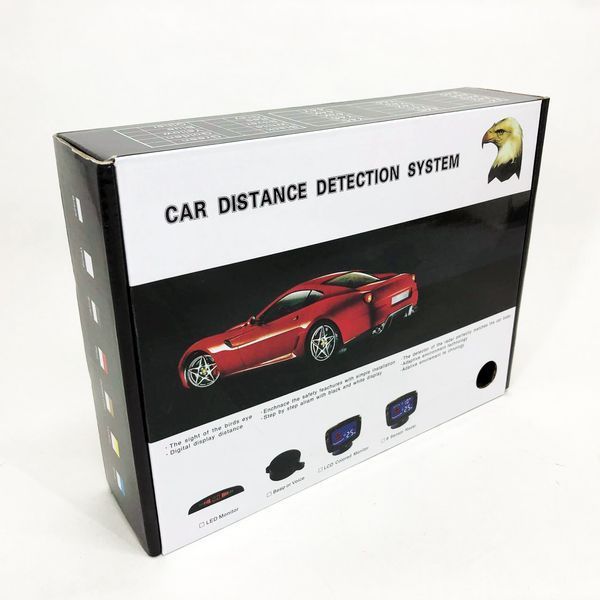 Парктроник (парковочный радар) Assistant Parking Sensor, 8 черных датчиков 00017035 фото