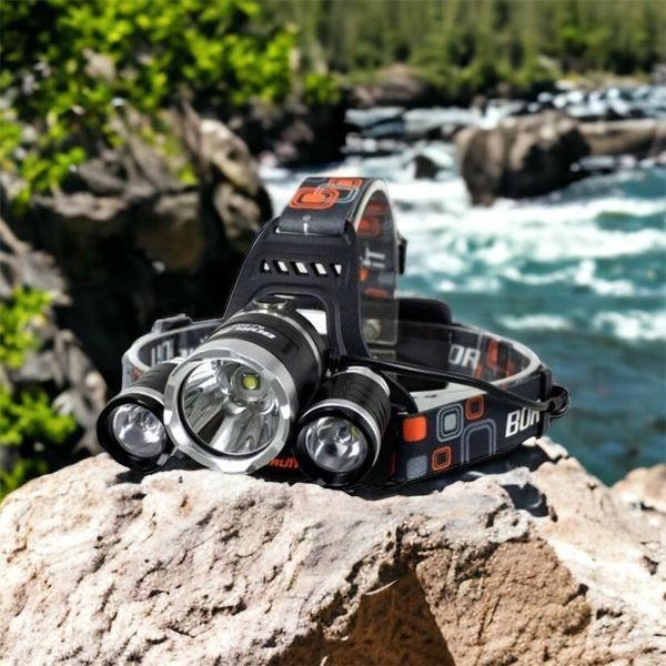 Фонарь Police 3000-T6+2XPE (2х18650, 5 режимов, Zoom, 1500 люмен), Налобный фонарь с линзой 00022887 фото