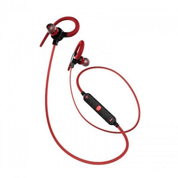 Бездротові навушники Bluetooth Awei A620BL з магнітами. Колір: червоний 00023857 фото