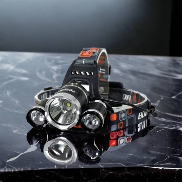 Фонарь Police 3000-T6+2XPE (2х18650, 5 режимов, Zoom, 1500 люмен), Налобный фонарь с линзой 00022887 фото