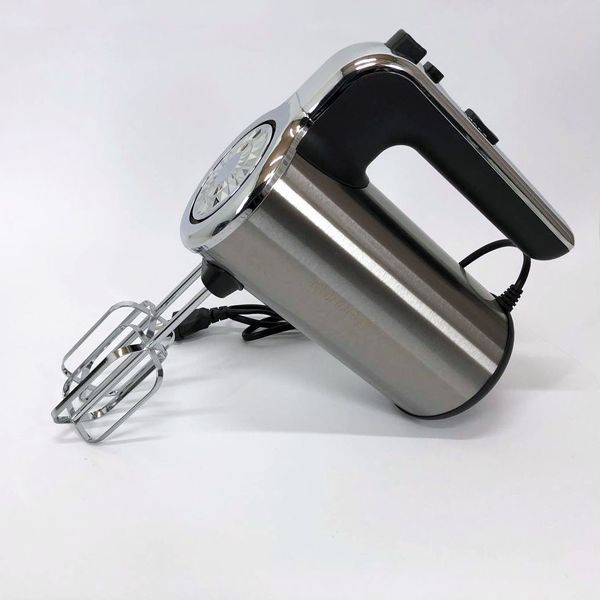 Миксер ручной электрический Rainberg RB-1012 600W Нержавейка, ручной миксер для кухни, мощный миксер 00020326 фото