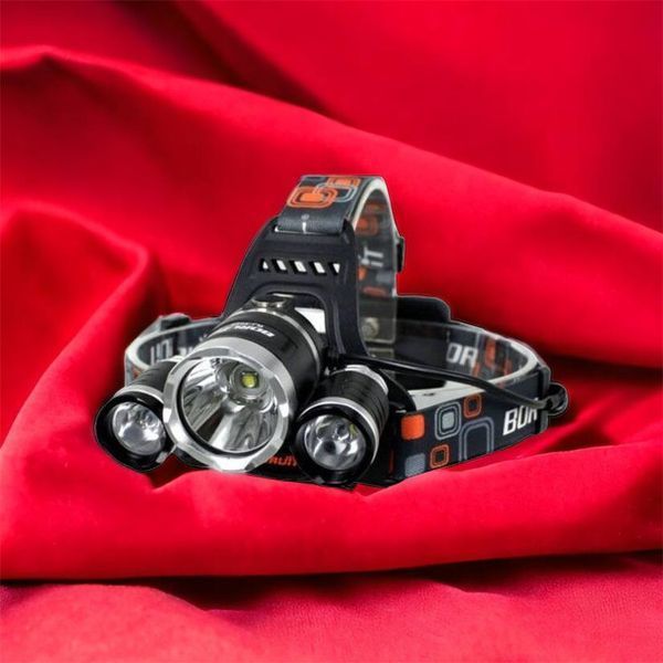 Фонарь Police 3000-T6+2XPE (2х18650, 5 режимов, Zoom, 1500 люмен), Налобный фонарь с линзой 00022887 фото