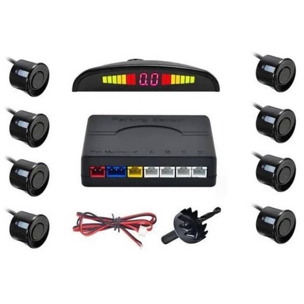Парктроник (парковочный радар) Assistant Parking Sensor, 8 черных датчиков 00017035 фото