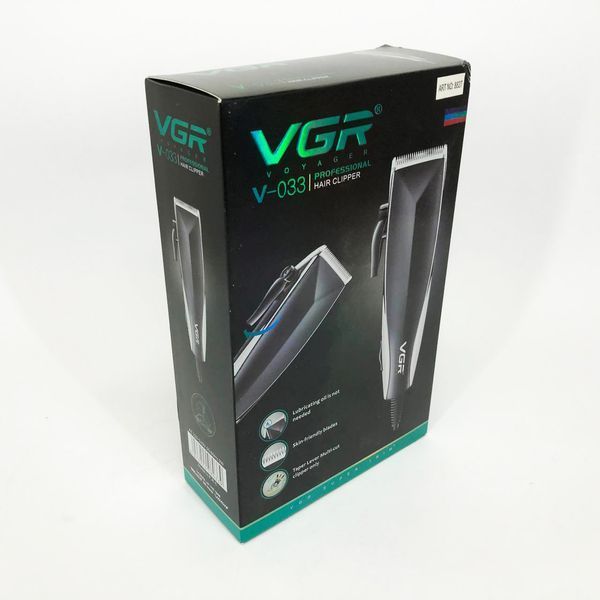 Професійна машинка для стрижки волосся VGR V-033 з функцією тримера та 4 насадками 00014498 фото