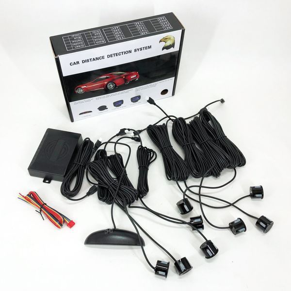 Парктроник (парковочный радар) Assistant Parking Sensor, 8 черных датчиков 00017035 фото