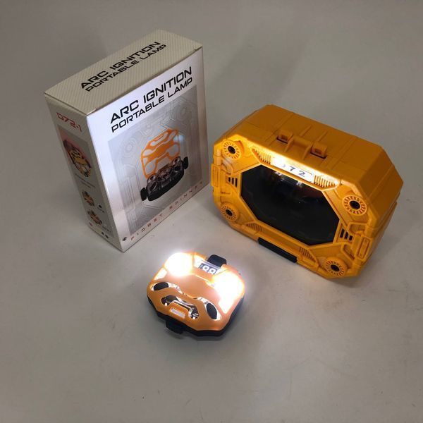 Фонарь зажигалка D72, Подарок другу зажигалка, Электроимпульсная usb зажигалка с подзарядкой от usb 00023080 фото