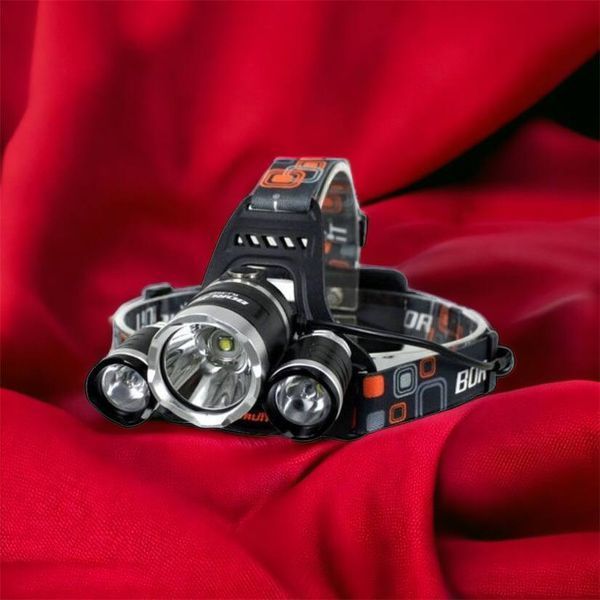 Фонарь Police 3000-T6+2XPE (2х18650, 5 режимов, Zoom, 1500 люмен), Налобный фонарь с линзой 00022887 фото