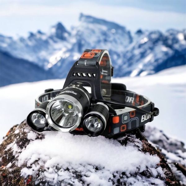 Фонарь Police 3000-T6+2XPE (2х18650, 5 режимов, Zoom, 1500 люмен), Налобный фонарь с линзой 00022887 фото