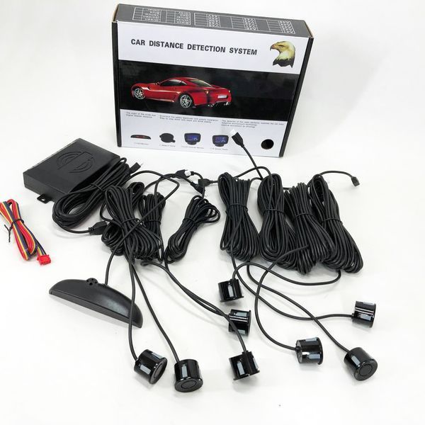 Парктроник (парковочный радар) Assistant Parking Sensor, 8 черных датчиков 00017035 фото